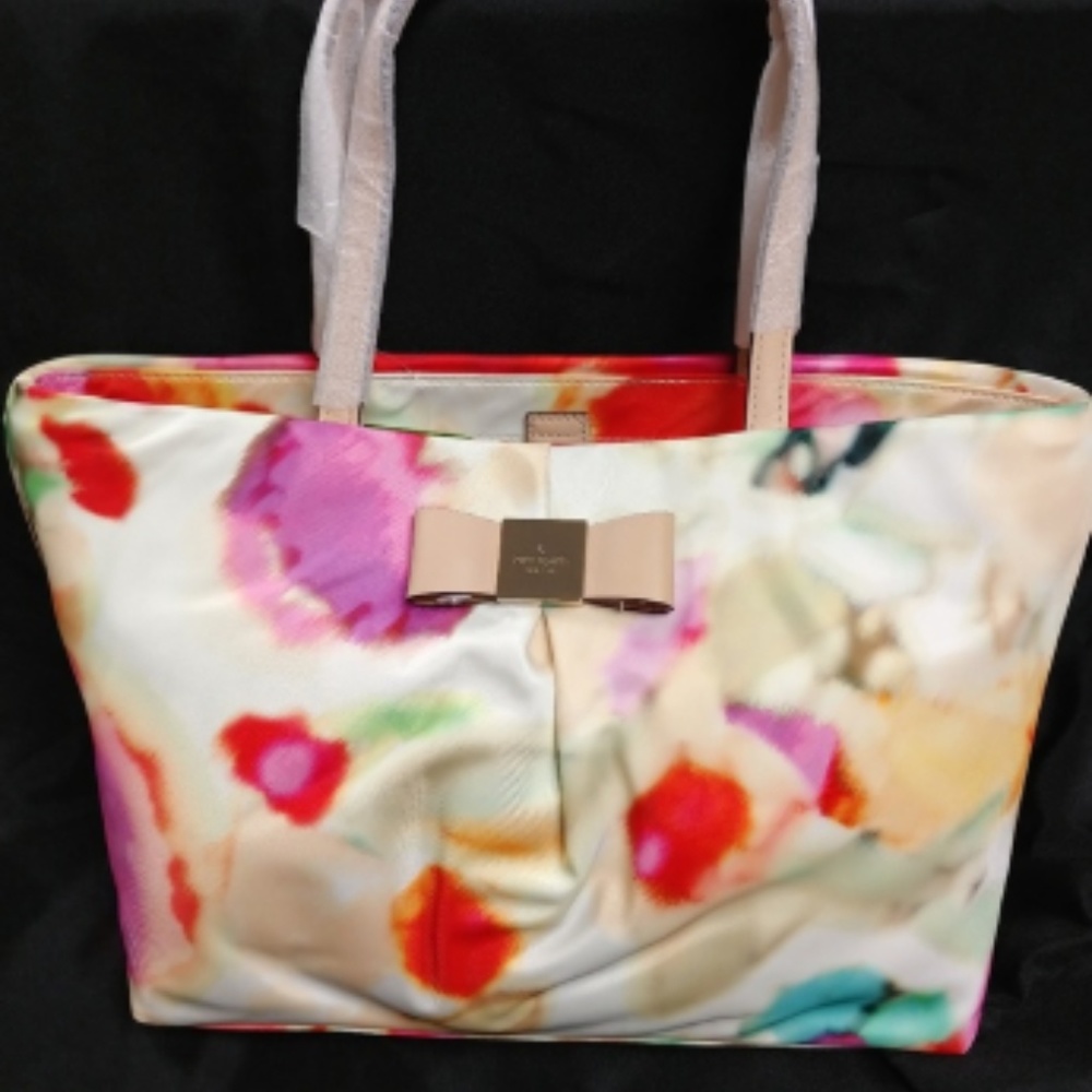 Kate Spade ♠ Evie Tote Floral NWT